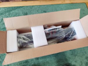 Creative Stage 2.1 Soundbar Umverpackung offen