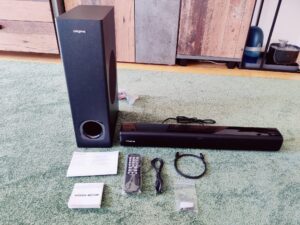 Creative Stage 2.1 Soundbar Gesamtübersicht