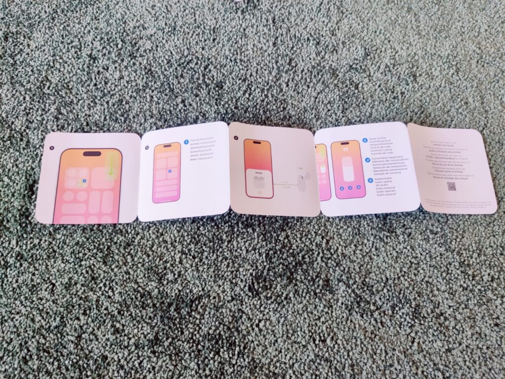 Apple AirPods 4 Kopfhörer Schnellstartanleitung