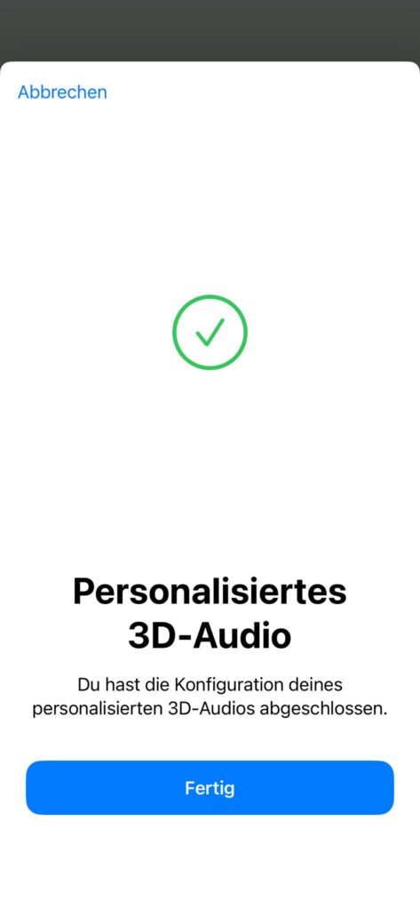Apple AirPods 4 Bluetooth-Kopfhörer 3D-Audio eingerichtet