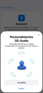 Apple AirPods 4 Kopfhörer 3D-Audio Einstieg