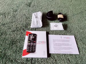 Emporia SIMPLICITY Seniorenhandy mit Zubehör