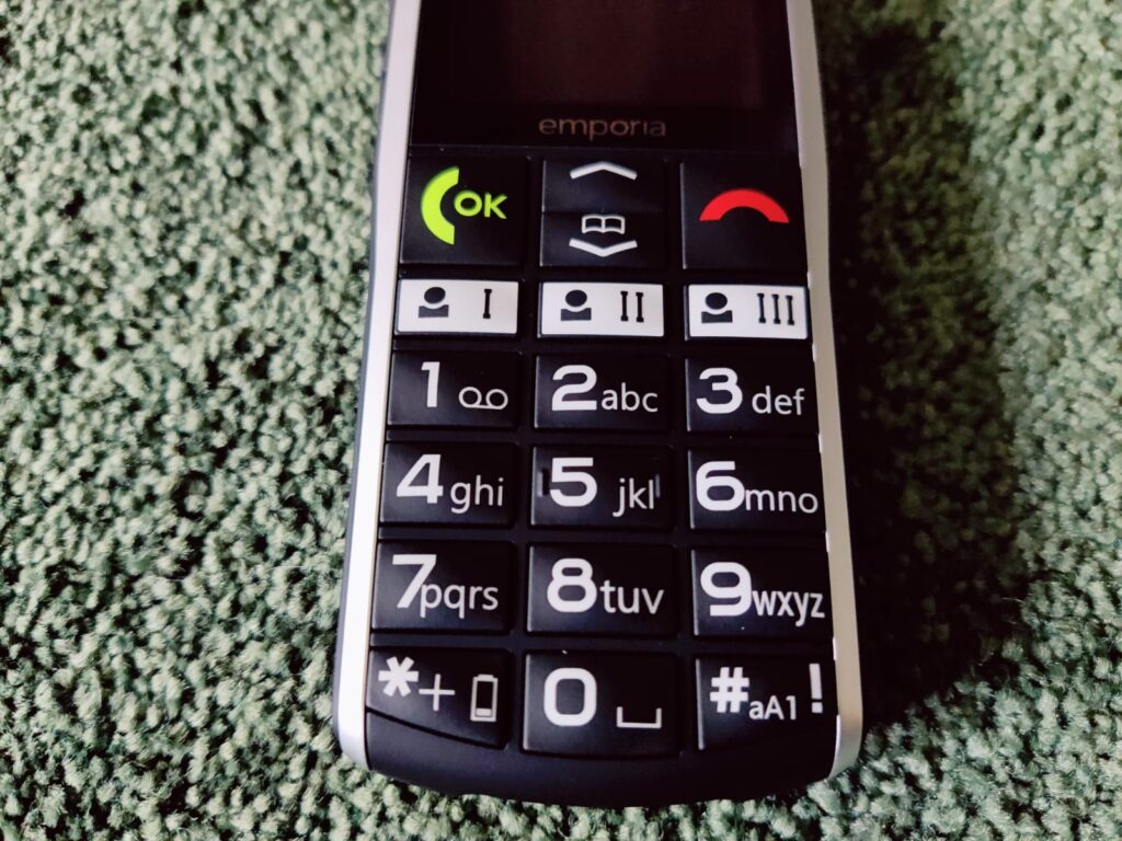 Emporia SIMPLICITY Seniorenhandy Tasten