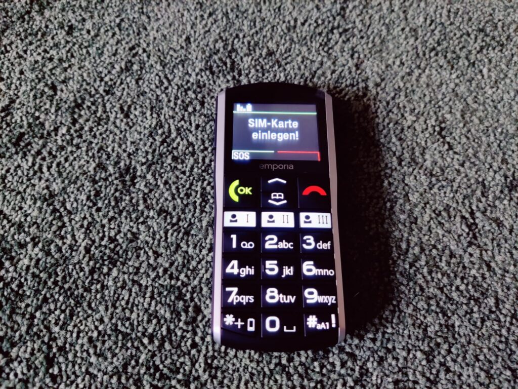 Emporia SIMPLICITY Seniorenhandy Inbetriebnahme