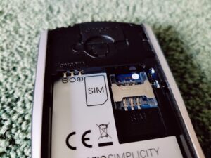 Emporia SIMPLICITY Seniorenhandy Slot für SIM-Karte