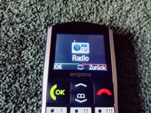 Emporia SIMPLICITY Seniorenhandy Radiofunktion