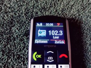 Emporia SIMPLICITY Seniorenhandy Radiofrequenz