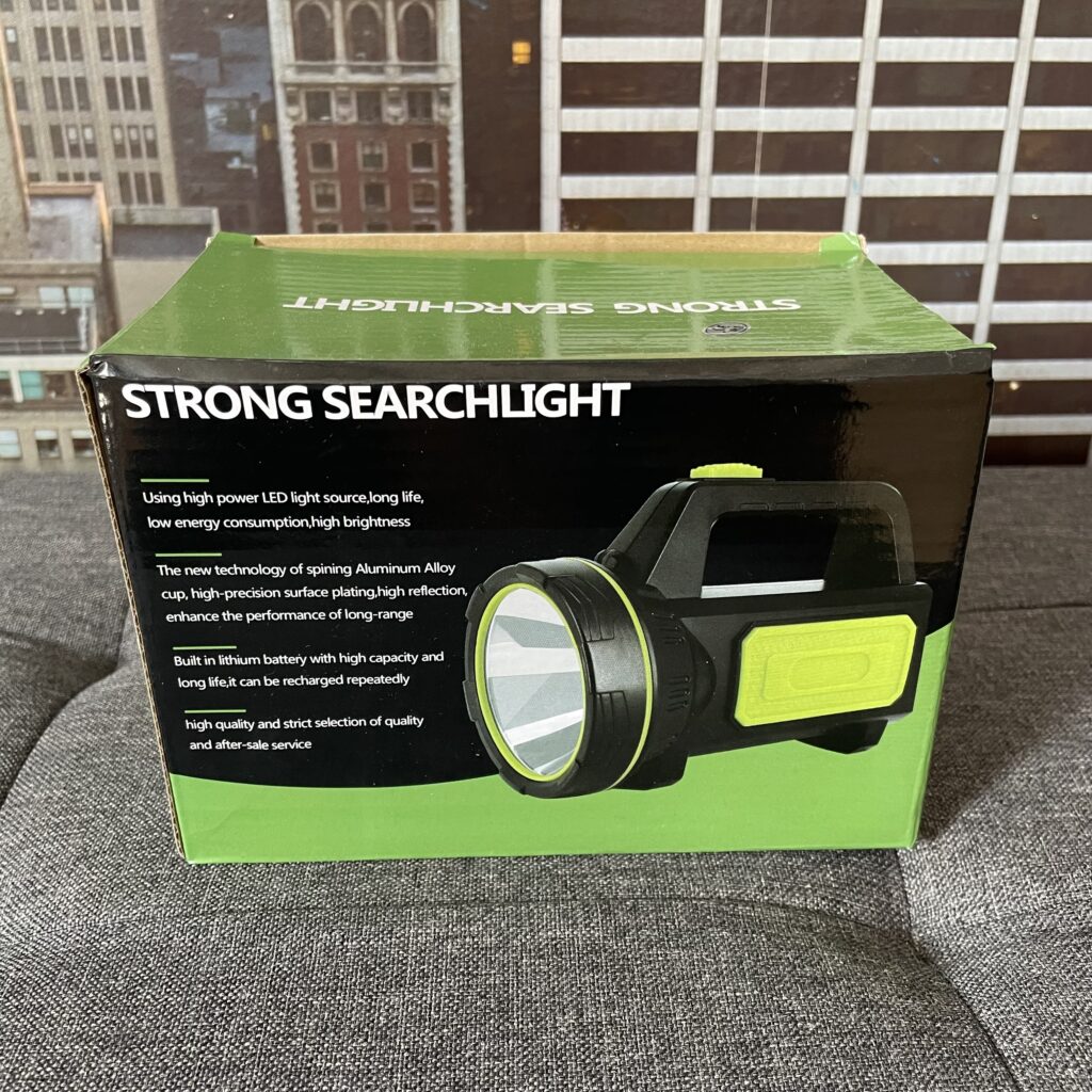 XUNATA LED-Handscheinwerfer Karton