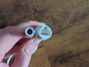 Anschlüsse der Tapo TP-Link C520WS Überwachungskamera