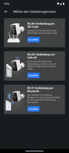 App der Wansview A1 Überwachungskamera