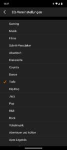 App des Creative Zen Hybrid Pro Headsets (3)