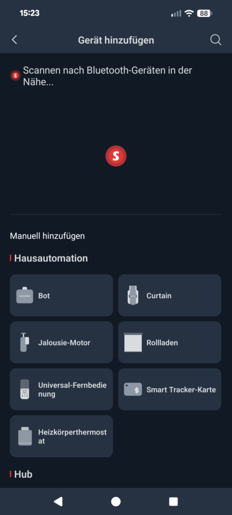 App des SwitchBot K11+ Staubsauger-Roboters (2)