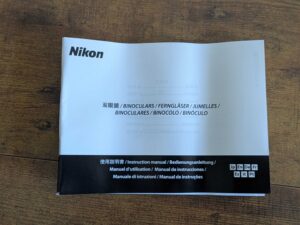 Bedienunganleitung des Nikon Sportstar EX 10x25 DCF Fernglas