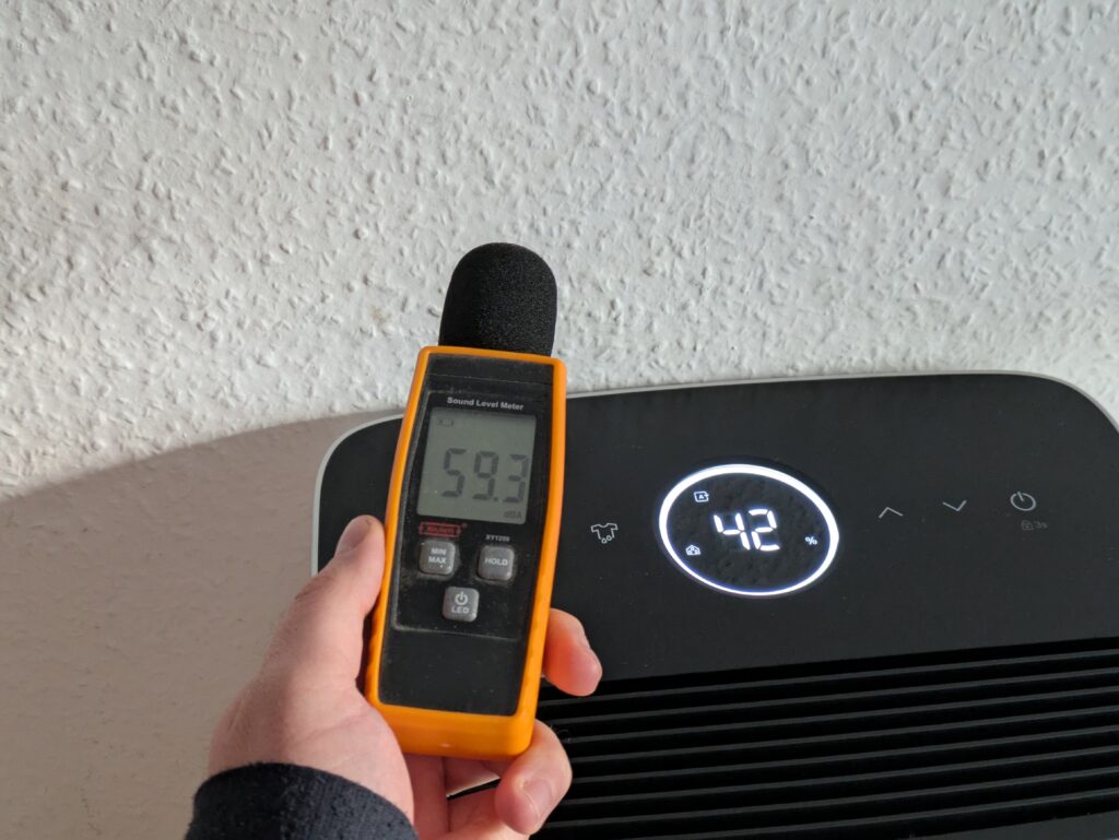 Bosch Dry 4000 Luftentfeuchter Lautstärke (2)