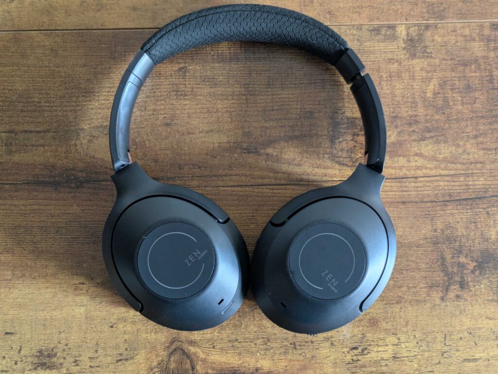 Creative Zen Hybrid Pro Headset von hinten