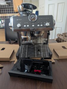 De'Longhi La Specialista Opera Siebträgermaschine ausgepackt