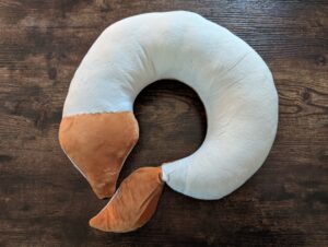 EHIOG-Nackenkissen Unterseite