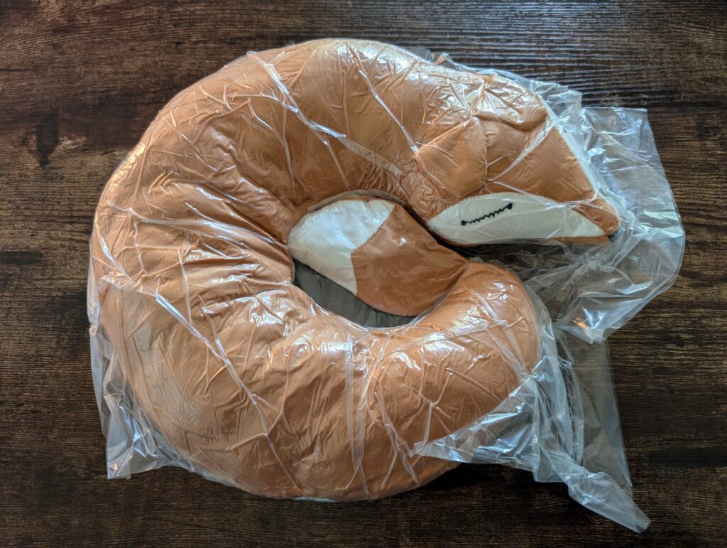EHIOG-Nackenkissen in Verpackung