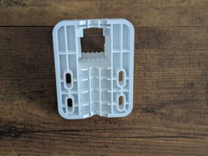 Halterung der Tapo TP-Link C520WS Überwachungskamera von hinten