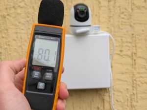 Lautstärke der Tapo TP-Link C520WS Überwachungskamera