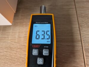 MEDION MD10596 Mikrowelle Betirebslautstärke