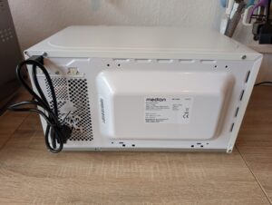 MEDION MD10596 Mikrowelle Rückansicht