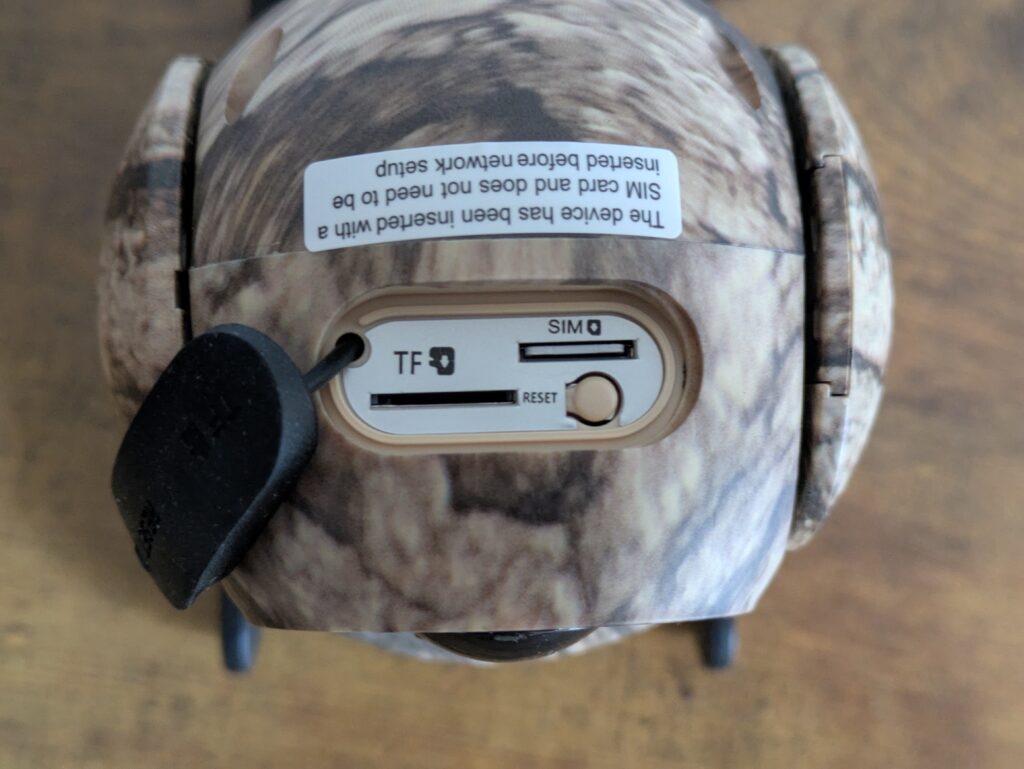 NUASI RBX-S60 Wildkamera von unten