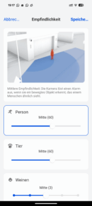 Reolink E1 Pro Überwachungskamera App1