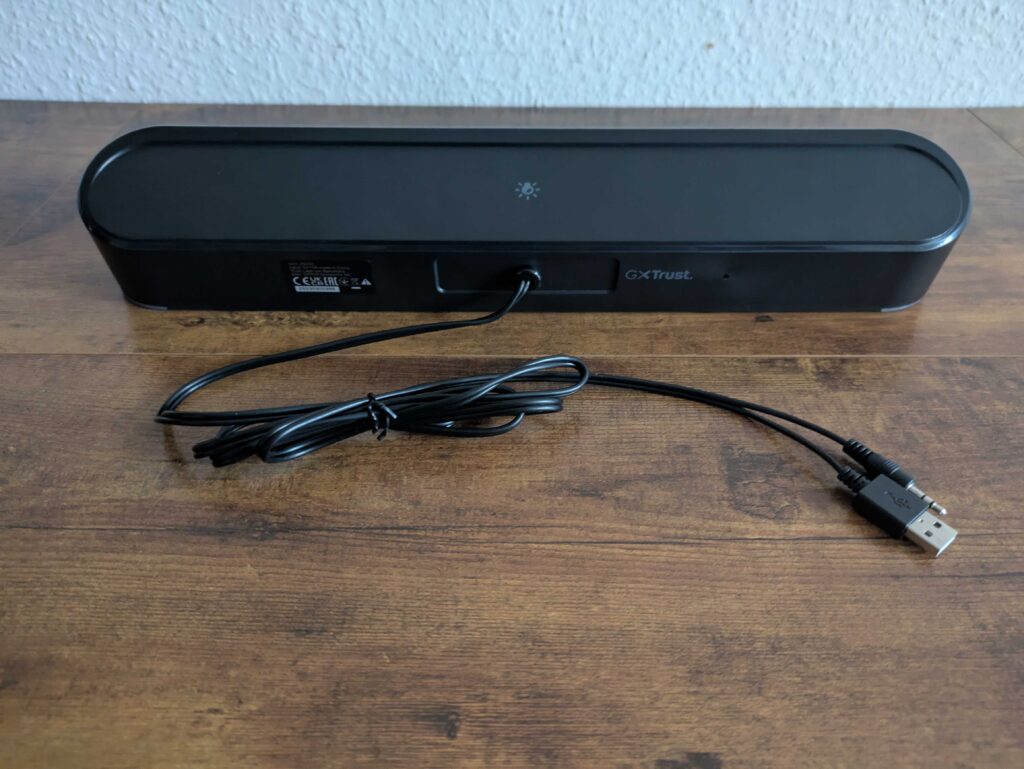 Trust Gaming GXT 1619 Rhox PC-Lautsprecher von hinten