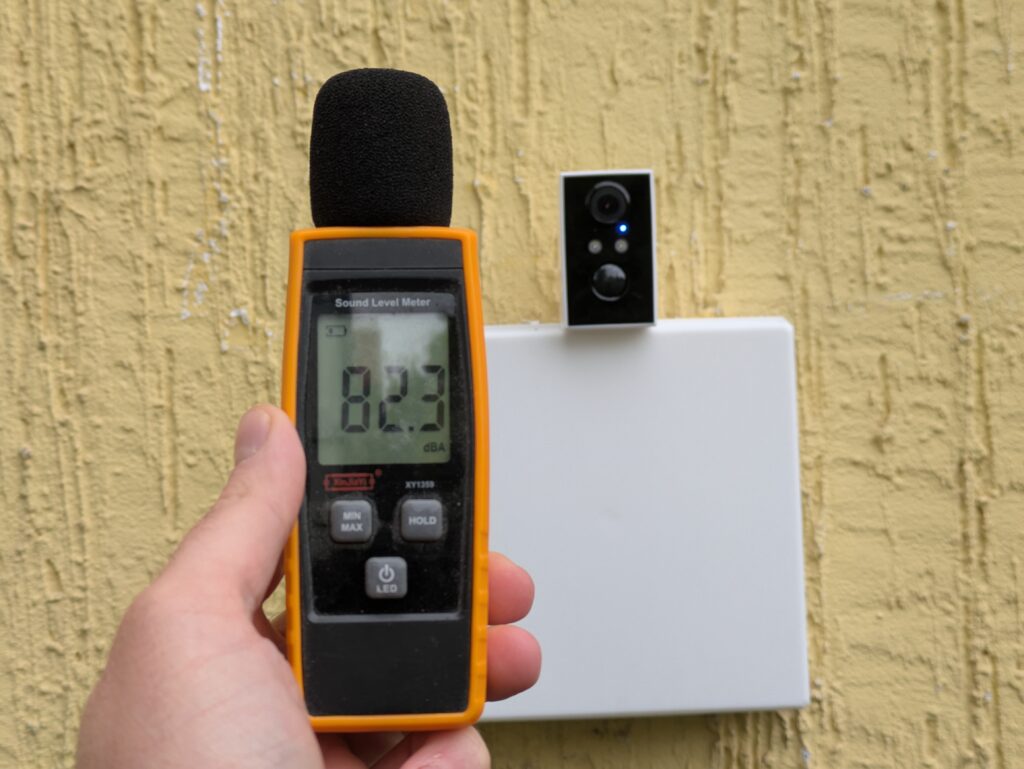 Wansview A1 Überwachungskamera Lautstärke