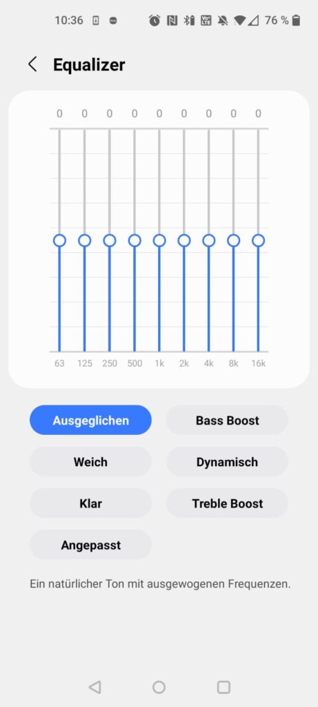 Samsung Galaxy Buds 3 In-Ear-Bluetooth-Kopfhörer App Equalizer
