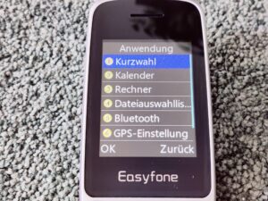 Easyfone Prime-A1 Pro Seniorenhandy Anwendungen