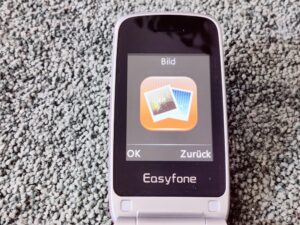 Easyfone Prime-A1 Pro Seniorenhandy Bildeinstellungen