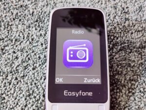 Easyfone Prime-A1 Pro Seniorenhandy Radiofunktion