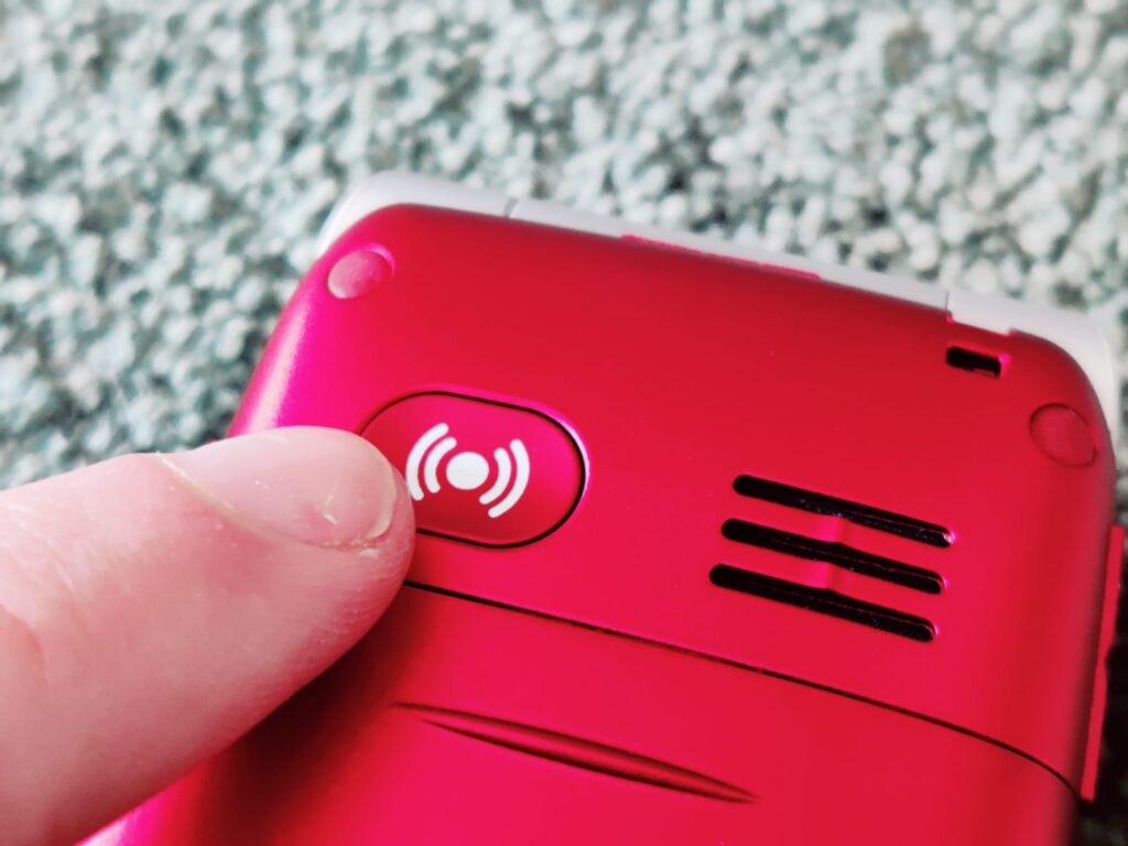 Easyfone Prime-A1 Pro Seniorenhandy SOS-Taste