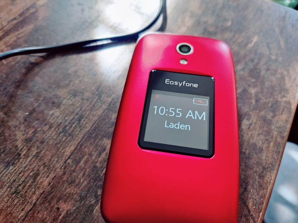 Easyfone Prime-A1 Pro Seniorenhandy Ladevorgang