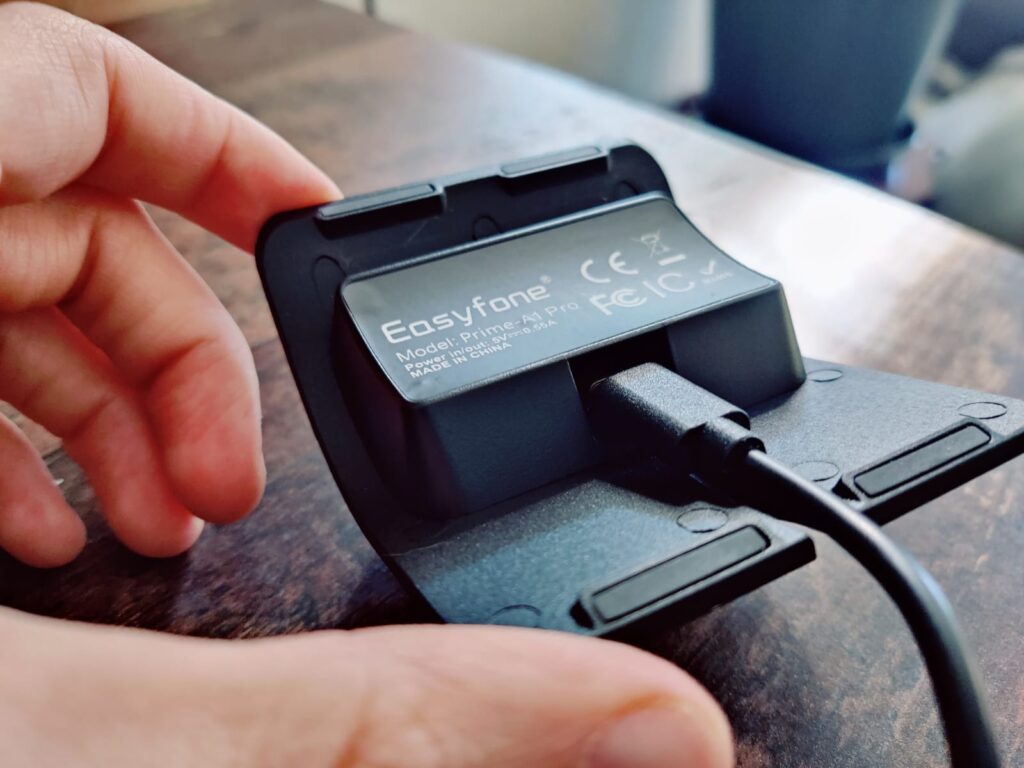 Easyfone Prime-A1 Pro Seniorenhandy Ladestation mit Ladekabel