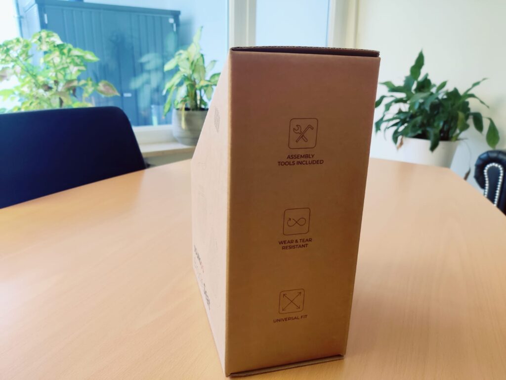 Youngdo City Fahrradsattel Verpackung von hinten