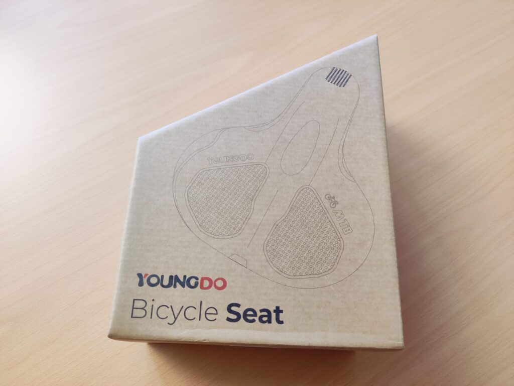 Youngdo City Fahrradsattel Verpackung von oben