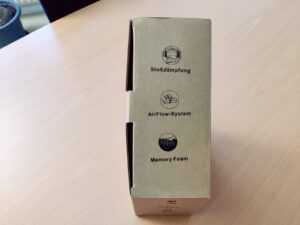 toptrek Top-01 Fahrradsattel Verpackung von vorne