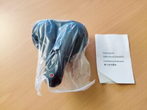 toptrek Top-01 Fahrradsattel in Hülle mit Anleitung
