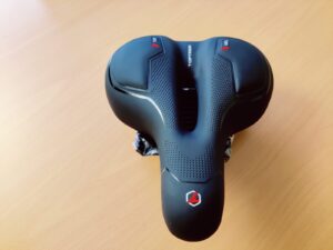 toptrek Top-01 Fahrradsattel von oben
