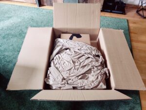 AEG 6000 AP61CB21DB Akku-Staubsauger Umverpackung offen