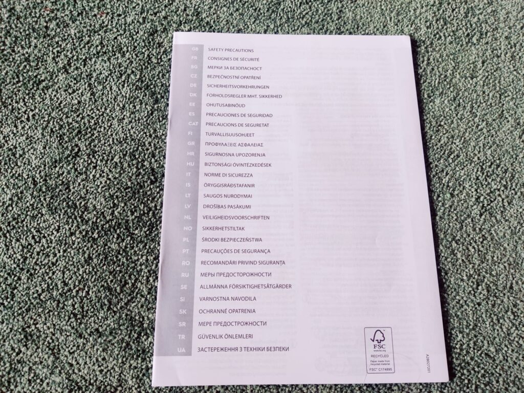 AEG 6000 AP61CB21DB Akku-Staubsauger Sicherheitshinweise