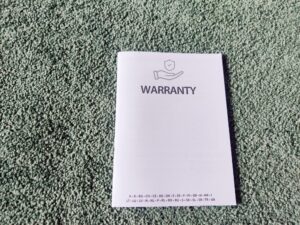 AEG 6000 AP61CB21DB Akku-Staubsauger Garantiedokument