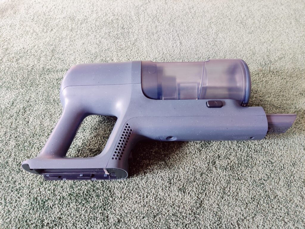 AEG 6000 AP61CB21DB Akku-Staubsauger Handteil von oben