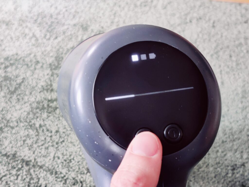 AEG 6000 AP61CB21DB Akku-Staubsauger Leistungsstufe eins