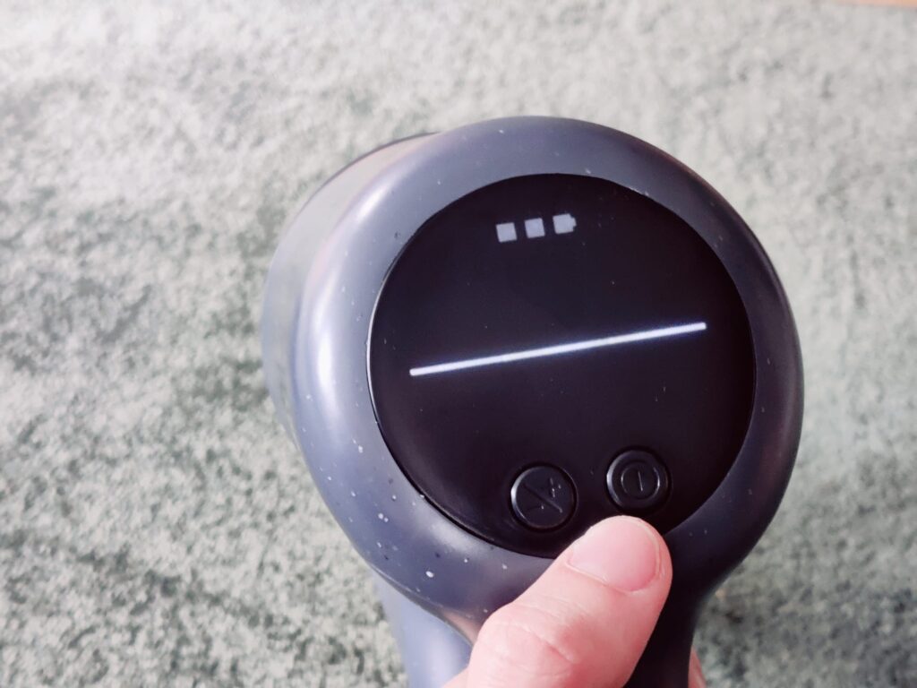 AEG 6000 AP61CB21DB Akku-Staubsauger Leistungsstufe drei