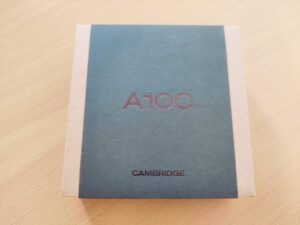 Cambridge Audio Melomania A100 In-Ear-Kopfhörer Verpackung