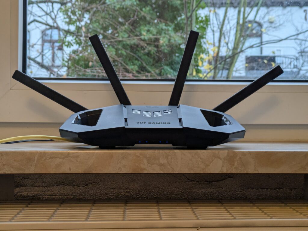 ASUS TUF Gaming BE3600 Router Titelbild